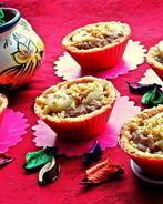 Корзиночки десертные с кремом и бананом