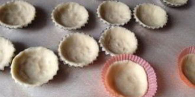 Рецепт корзиночки из песочного теста с заварным кремом