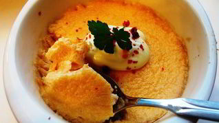 Рецепт Крем-брюле из лосося