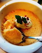 Крем-брюле из лосося