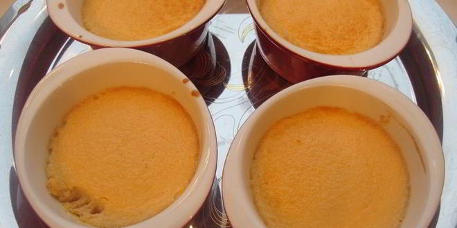 Рецепт крем-брюле из лосося