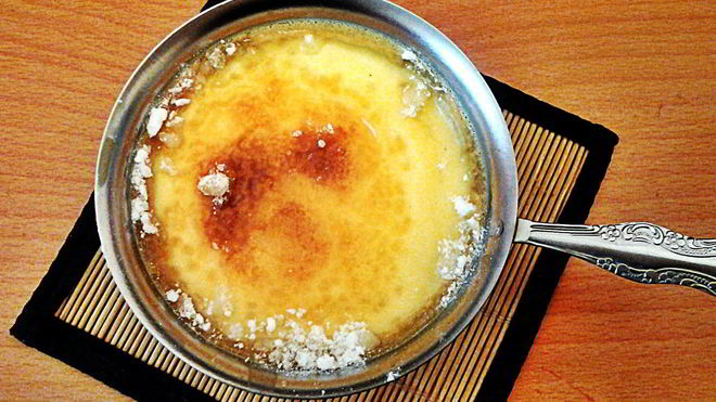 Рецепт Крем-брюле с карамелью