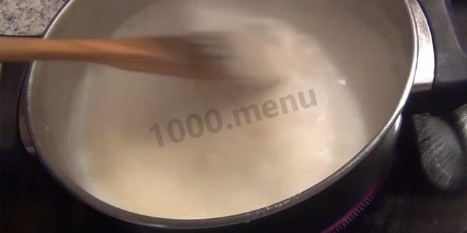 Рецепт крем из манки на молоке для торта