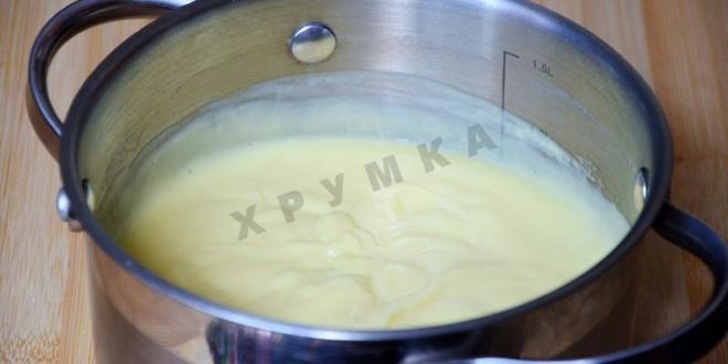 Рецепт крем пломбир