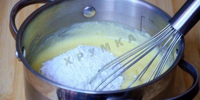 Рецепт крем пломбир