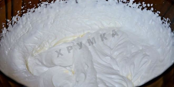 Рецепт крем пломбир