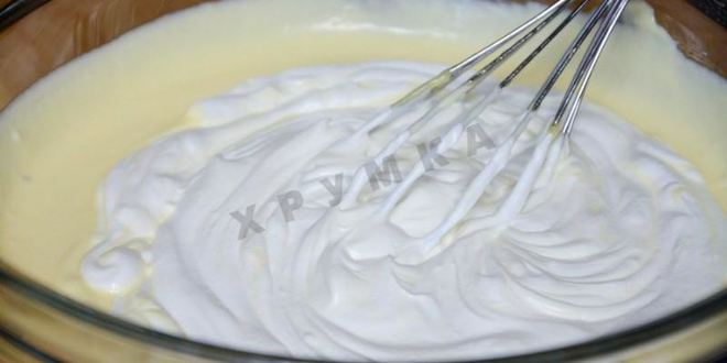 Рецепт крем пломбир