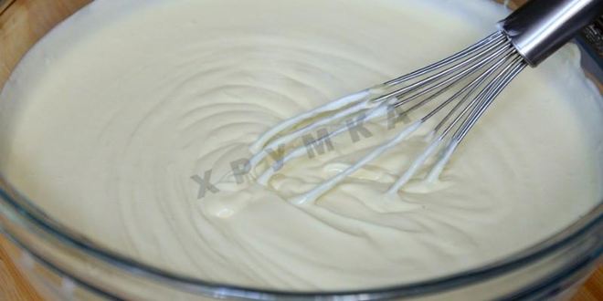 Рецепт крем пломбир