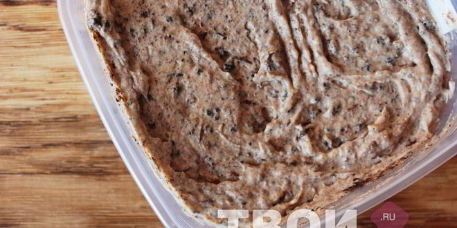 Рецепт крем с черносливом