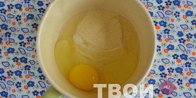 Рецепт крем с манкой