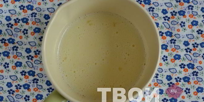 Рецепт крем с манкой