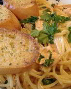 Кремовая паста с лососем