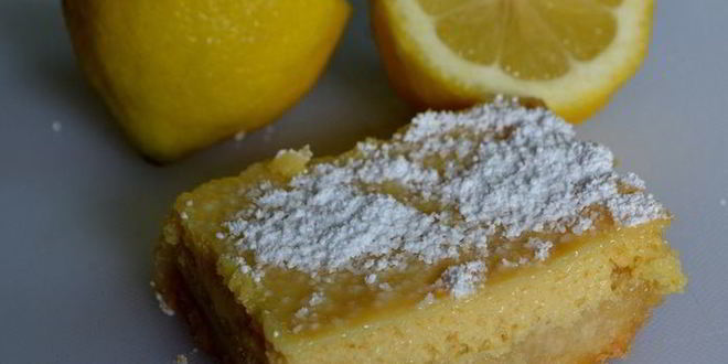 Рецепт кремовые лимонные квадратики