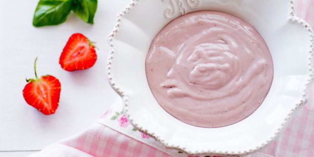 Как приготовить кремю клубника-базилик