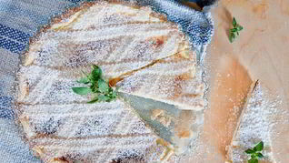 Рецепт Кростата с кремом из рикотты