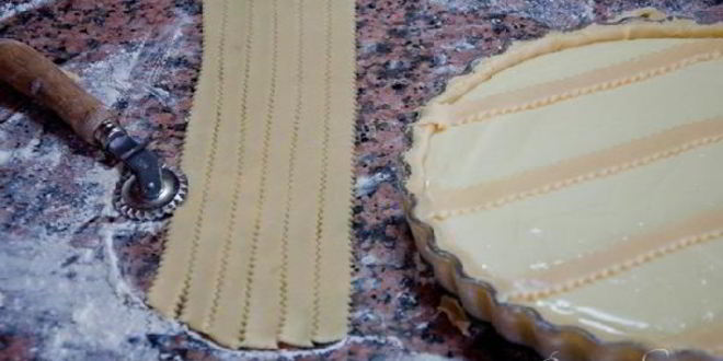 Рецепт кростата с кремом из рикотты