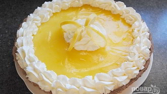 Рецепт Кростата с лимонным кремом