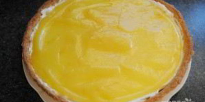 Рецепт кростата с лимонным кремом