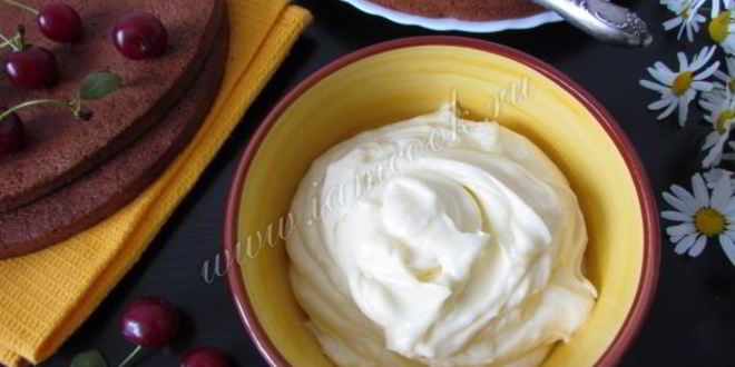 Рецепт масляный крем для торта