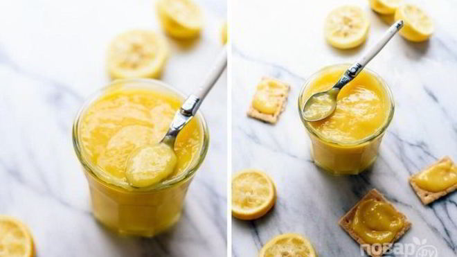 Рецепт Медово-лимонный курд