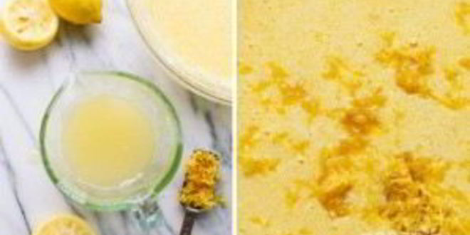 Рецепт медово-лимонный курд