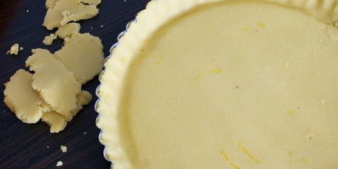 Рецепт миндальная кростата с лимонным кремом летний сад