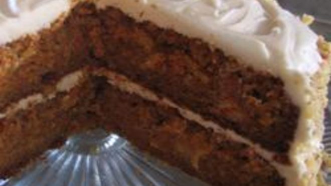 Рецепт Морковный тортик с кремом из сливочного сыра