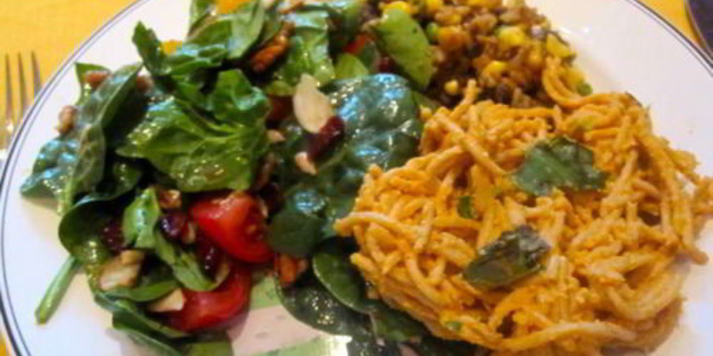 Как приготовить пасту с кремовыма ореховыма соусома