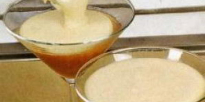 Рецепт персиковое пюре с заварным кремом