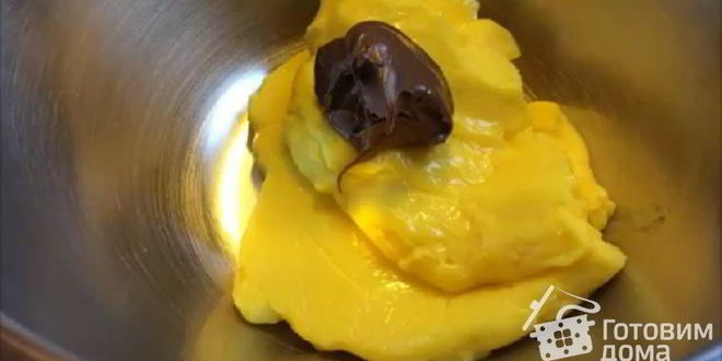 Рецепт пончики с ванильно-шоколадным кремом