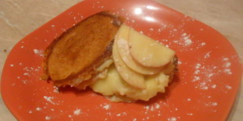 Как приготовить пудинг из булочки с кремом