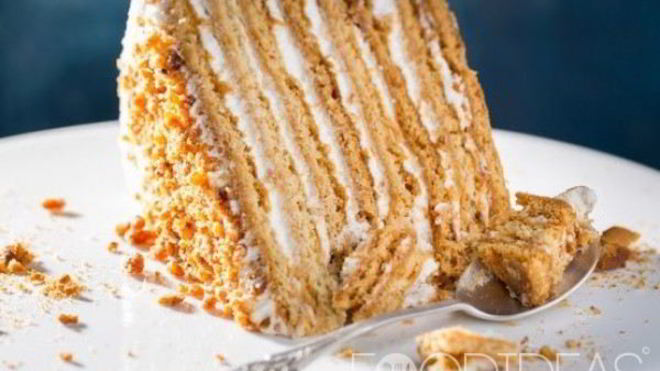 Рецепт Рыжик со сметанным кремом