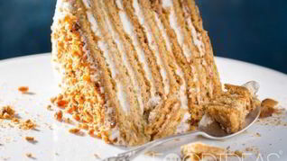 Рецепт Рыжик со сметанным кремом