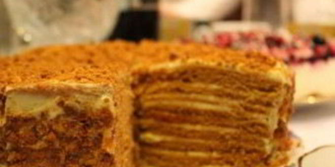 Рецепт рыжик со сметанным кремом