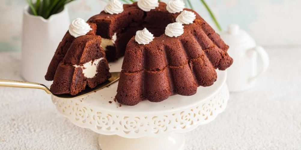 Как приготовить шоколадная чамбелла с кремовой серединой