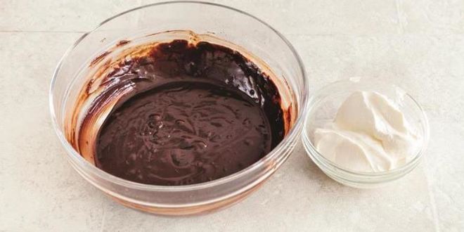 Рецепт шоколадная чамбелла с кремовой серединой