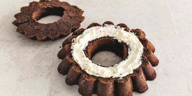 Рецепт шоколадная чамбелла с кремовой серединой