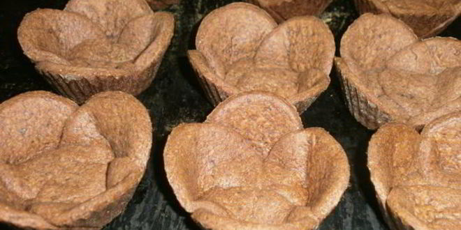 Рецепт шоколадно-кофейные корзинки с кремом