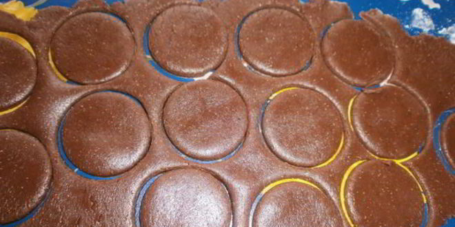 Рецепт шоколадно-кофейные корзинки с кремом