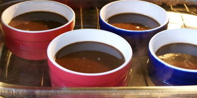 Рецепт шоколадный крем-брюле