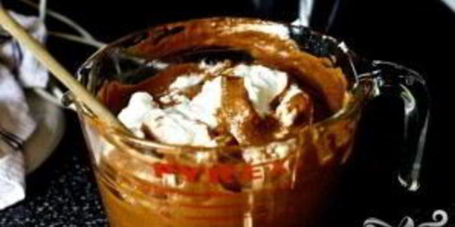 Рецепт шоколадный рулет со сливочным кремом