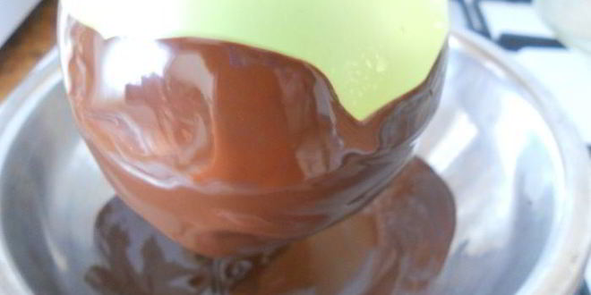 Рецепт шоколадные креманки с начинкой