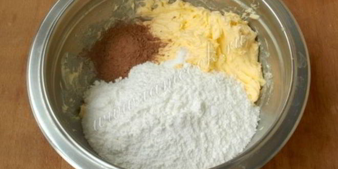 Рецепт сливочно-шоколадный крем со сгущенным молоком