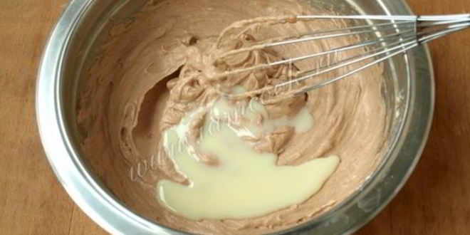 Рецепт сливочно-шоколадный крем со сгущенным молоком