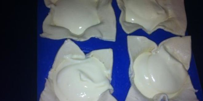 Рецепт слоеные корзиночки с кремом и малиной