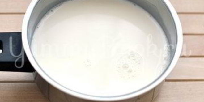 Рецепт слойка с заварным кремом и вишней