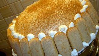 Рецепт Торт-купол с творожным кремом