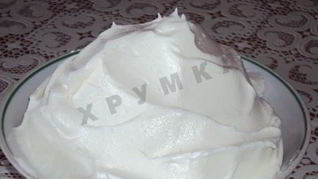 Рецепт Ванильный крем из сгущенки с белым шоколадом