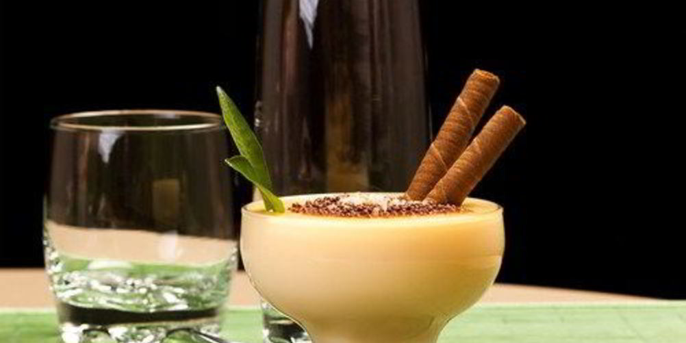 Как приготовить винный крем с мятой