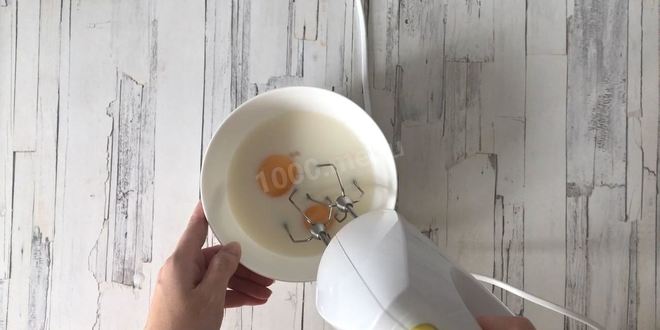 Рецепт яблоки с кремом по-португальски